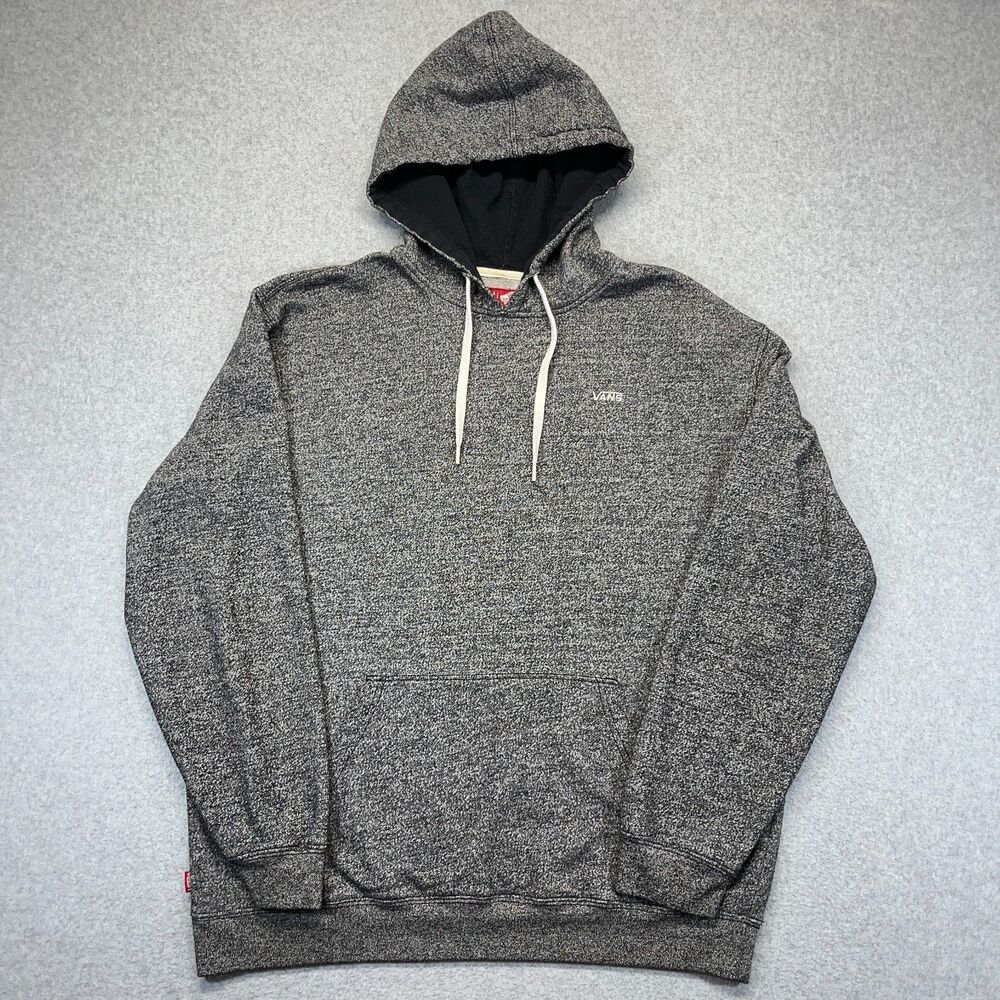 Vans Hoodie Men’s XL Heather Gray Long Sleeve Pullover